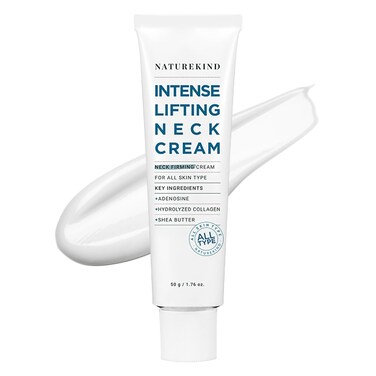 Intense Lifting Neck Cream, Advanced Skin Care with Hyaluronic Acid, Collagen and Shea Butter for Neck Firming and Tightening, 50g, 1.76 oz.