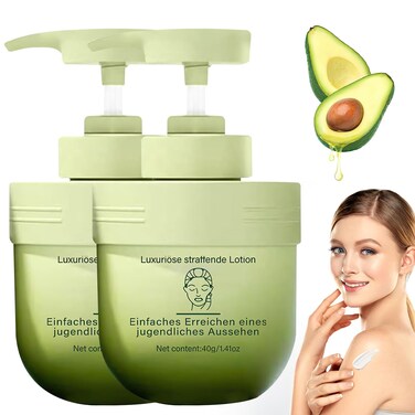 2 Bottle Divglow Luxury Collagen Firming cream, Collagen Firming Lotion Body Moisturizer Lifts, Firms, &amp; Tightens For Younger Looking Skin, For All Skin Types