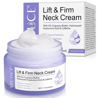 Neck Firming Cream, Neck Cream for Tightening &amp; Neck Lift, Anti-Aging Neck Cream for Wrinkles 1.7 Fl.Oz