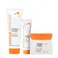 Serious Skincare Vitamin C &amp; Collagen Night Skin Care Set - Reduce Wrinkles, Brightening - C-Restore Night Cream Moisturizer, Eye Treatment Gel &amp; C Clean Face Cleanser - Deep Hydration C3 (3Pack)