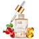 ANAI RUI Squalane + Vitamin E Rosehip Oil Moisturizer for Face Hydrate, Reduce Scars and Stretch Marks, Wrinkles for Smoother, Softer Skin 1 fl. Oz