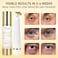 Retinol Eye Cream for Dark Circles Puffiness, Under Eye Cream Anti Aging Eye Cream Reduce Wrinkles &amp; Fine Lines, 5% Caffeine Eye Cream with Eye Massage Wand, Gifts