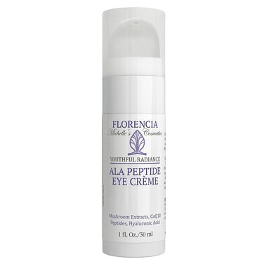 Florencia ALA Peptide Eye Cream - Anti-Aging Eye Repair Cream for Wrinkles, Fine Lines, Dryness - Hydrating, Nourishing, Firming, Moisturizing Eye Cream with Hyaluronic Acid &amp; Peptides, 0.5 oz