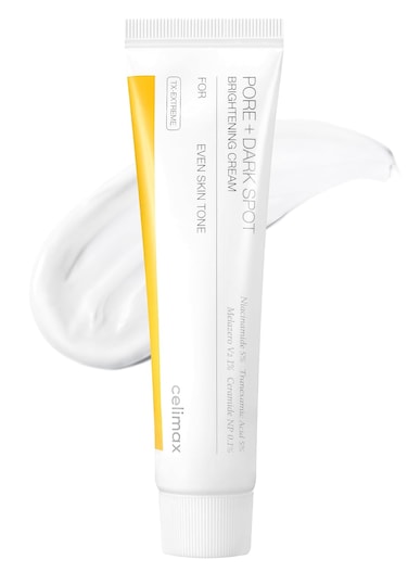 celimax Pore+Dark Spot Brightening Cream   with Niacinamide, Tranexamic Acid, TXA Cream, Pore Minimizer, Non-Irritating, Hydrating, For Sensitive Skin, Daily Use Cream, 35ml