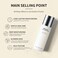 NICEFACE Milk Glow Toner for Face - Deep Hydrating Milky Facial Toner with Niacinamide, Refreshing Skin, Moisturizer &amp; Smooth, Ordinary Toner Skin Care, Cruelty Free, Vegan (100ml), White