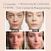 Air Cushion CC Cream Mushroom Head Foundation,BB Cream Makeup Foundation,Moisturizing Concealer,Long Lasting Full Coverage Waterproof,Even Skin Tone for All Skin Types (6# Dark Bronze, 20g)