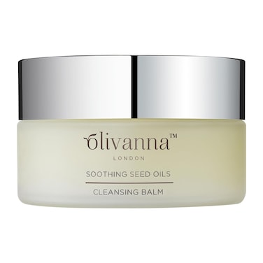 Soothing Seed Oils Cleansing Balm - Nourishing Facial Cleanser with Rosehip Oil, Squalane, Omega 3, and Essential Oils - 3.3 oz