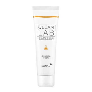 Konad Clean Lab BHA Purifying Facial Cleanser wirth hyaluronic acid, Deep Pore Cleanser, Korean Skin Care, 100ml/3.38fl.oz.