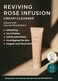 AROMATICA Reviving Rose Infusion Cream Cleanser 5.11oz /145g Double Cleanser, Hydrating Foaming cleanser for dry skin with Damask Rose Water and Rose Oil   Vegan, Cruelty Free