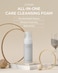 All In One Care Cleansing Foam - Mildly Acidic Skin Irritation Free Micro Bubble Foam Face Cleanser - Moisturizing and Gentle Pore Cleansing with Brich Sap and Probiotics, 5.3 fl.oz.