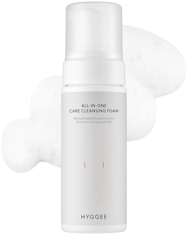 All In One Care Cleansing Foam - Mildly Acidic Skin Irritation Free Micro Bubble Foam Face Cleanser - Moisturizing and Gentle Pore Cleansing with Brich Sap and Probiotics, 5.3 fl.oz.