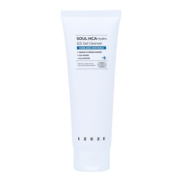 IZEZE Soul HCA Hydro 6.5 Gel Cleanser 150ml   Weakly Acidic, Fresh Moisturizer, Hyaluronic Acid Cleansing Foam, Korean Skin Care