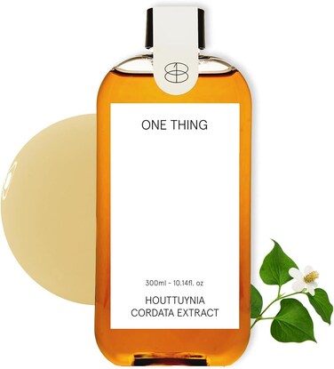 ONE THING Houttuynia Cordata Extract 10 fl oz   Vegan Soothing Calming Hydrating Facial Toner for Oily Acne Prone Skin   Korean Skin Care