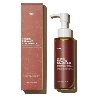 PROOT Ginseng Cleansing Oil   Ginseng Cleansing Oil For Face   Korean Ginseng Cleansing Oil   Ginseng Cleanser Oil for At-Home Skincare