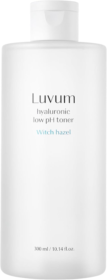 Witch Hazel Hyaluronic Low pH Toner 10.15 fl. oz - Korean Hyaluronic Acid Toner - Witch Hazel Extract for Soothing - Low pH Formula - Gentle Care for Sensitive Skin - Korean Skin Care