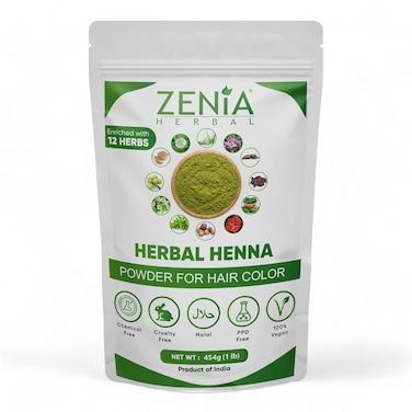Zenia French Green Clay (454g) 16oz - 100% Pure Montmorillonite Clay - Absorbs Excess Oil and Detoxifies Skin - Recommended For Oily Skin - From Western India