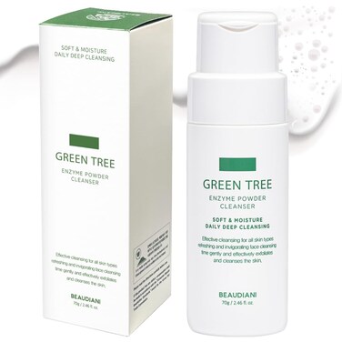 Enzyme Cleanser, Energizing Facial Cleanser soft exfoliating facial cleanser, gentle face wash, bubble, super-hydrating hyaluronic acid facial cleanser for dry skin, make up remover