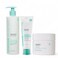 Serious Skincare - Glycolic Radiant Skin Set - Improve Appearance of Lines, Wrinkles and Enlarged Pores - Face Wash Cleanser, Gommage Exfoliating Clay Mask &amp; Retexturizing Treatment Pads (3piece)