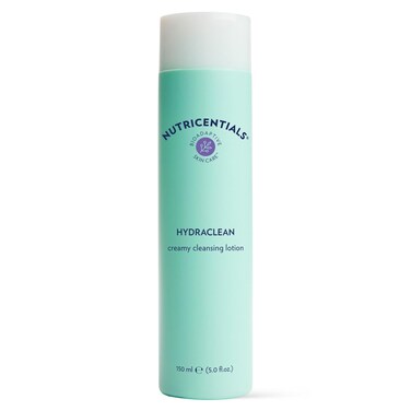 Nu Skin HydraClean Creamy Cleansing Lotion - Gentle Cleanser for Clean, Soft, and Hydrated Skin   Moisturized, Vibrant and Healthy Skin   Eco-Friendly Packaging, Morning and Night Cleanser(150 ml)