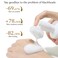 Rice Facial Cleanser, Gentle Face Cleanser, Foaming Face Wash with Silicone Brush, Hydrating Face Wash with Amino Acid, Foaming Face Wash for Sensitive Skin, Facial Cleansing Washes for Acne Dry Skin