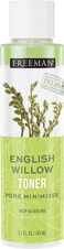 Freeman Exotic Blends Deep Cleansing English Willow Toner, Removes Makeup, Dirt, &amp; Impurities, Clarifying Facial Toner, Pore-Minimizing, Hydrating Skincare Essential, 6.1 fl.oz./180 mL Bottle