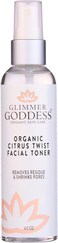 Organic Citrus Facial Toner with Rose Water Witch Hazel &amp; Aloe Vera - Natural Astringent Closes Pores and Preps Skin
