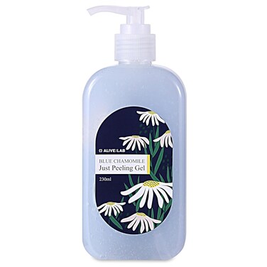 ALIVELAB Gentle Exfoliating Face Peeling Gel Water-Based Face Scrub with Camomile Extract, Skincare essential for All Skin types (7.8 fl.oz)