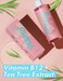 Vertty Tea Tree Vitamin Boosting Coral Toner   Hydrating, Brightening, Moisturizing, Redness Relief Facial Toner   Vitamin B12 Toner   Long-Lasting Hydration   Non-Comedogenic (8.4fl oz)