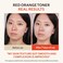T'else Red Orange Niacinamide Toner 150ml, 5.2 Fl.oz, Tone Up Vitalizing Facial Essence, Smoothening Skin Texture Watery Toner with Exfoliation, PHA Care with Vitamin C &amp; Panthenol, Korean Skin Care