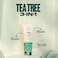 The Body Shop Tea Tree 3 in 1 Wash Scrub &amp; Mask &ndash; Purifying Vegan Skincare For Oily, Blemished Skin &ndash; 4.2 oz