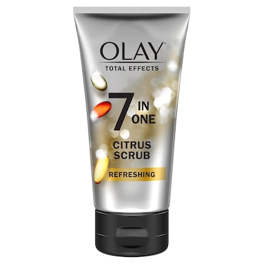 Olay Total Effects Citrus Facial Cleanser and Scrub, 5.0 Ounces (Pack of 3)