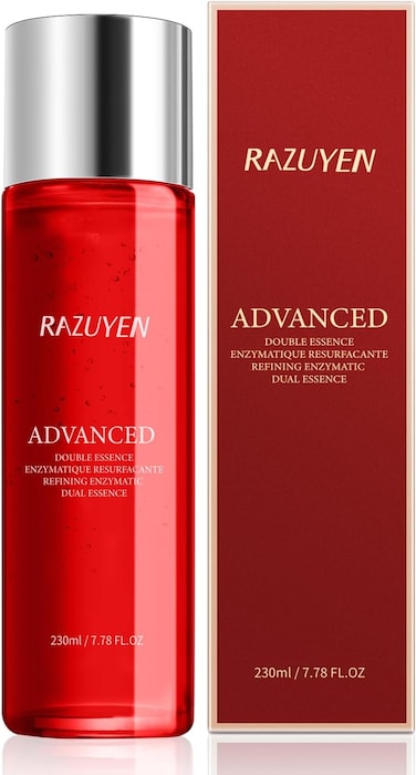 AHA/BHA Liquid with Niacinamide for Pore Tightening, Pore Refining, Gentle Exfoliating, Hydrating Toner for Combination and Oily Skin, Skin Balancing Essence 7.78 Fl Oz/230ml