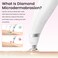 Diamond Microdermabrasion Machine, Portable Dermabrasion Facial Machine for Exfoliation, Microdermabrasion Tool for Home Use