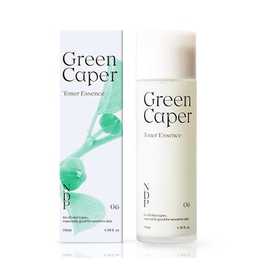 Green Caper Milky Toner (130ml / 4.39 Fl oz) Korean Toner, Hydrating, Deep Moisture, for Sensitive and Dry Skin, Panthenol, Madecassoside, NDP