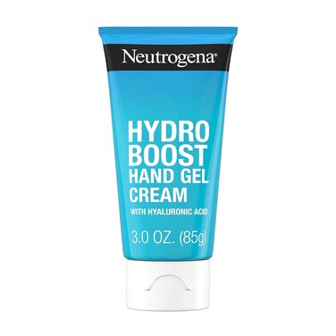 Neutrogena Hydro Boost Hydrating Hand Gel Cream with Hyaluronic Acid for Instantly Quenched, Soft &amp; Supple Hands, Lightweight, Non-Greasy &amp; Quick Absorbing Hand Lotion, Travel Size, 3 Oz