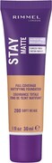 Rimmel London Stay Matte Liquid Mousse - 200 Soft Beige - Foundation, Lightweight, Shine Control, Oil-Free, 1oz