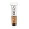 COVERGIRL Clean Invisible Foundation Makeup, Dewy &amp; Glowy Natural Finish, Buildable Coverage, Skin-Like Smooth Look, Vegan, Warm Sun, 1oz