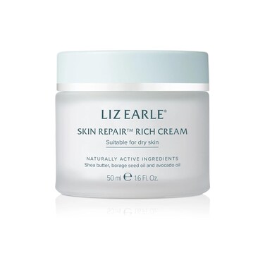 Liz Earle Skin Repair Rich Face Cream - Hydration Boosting Face Moisturizer with a Luxurious Cream Texture - Leaves Skin Feeling Soothed &amp; Comforted (50 ml)