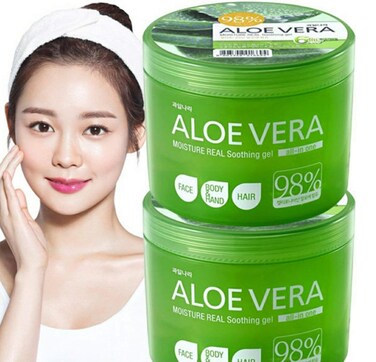 Kwailnara 98% Aloe Vera Moisture Real Soothing Gel for Face Body Hand Hair 500ml / 16.9 oz