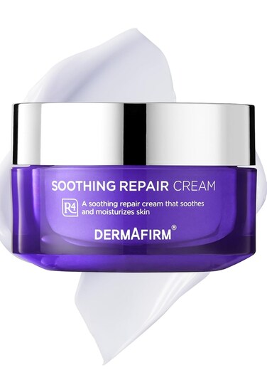 Soothing Repair Hydrating Face Cream R4   Daily Face Moisturizer Facial Lotion with Eucalyptus, Peptide and Collagen   Gentle for All Skin Types No Animal Trials No Paraben 1.69 fl oz