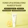 Vitamin B9 Cream Makeup Primer for Face (65ml / 2.19 Fl Oz) Hydrating Primer, Tinted Moisturizer, Natural Tone Up, Glass Skin, Flawless, Dewy Glow, Radiance, Niacinamide, NDP