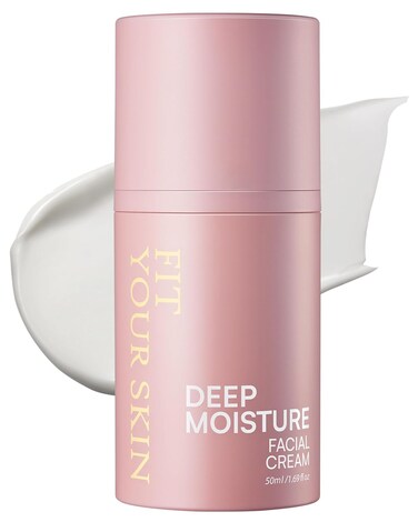 Deep Moisture Facial Cream &ndash; Ceramide Face Moisturizer for Rough and Dry Skin - Skin Soften &amp; Glow - Skin Irritation Free - Fresh Herb Citrus Scent, 1.69 oz.