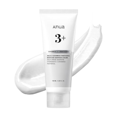 ANUA 3 Ceramide Panthenol Moisture Barrier Cream, Hydrating Face Moisturizer for Normal Skin, Panthenol, Ceramide, Centella for Skin Barrier Non Comedogenic, Korean Skincare (100ml/ 3.38 fl. oz.)