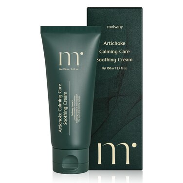 Artichoke Calming Care Soothing Cream - Daily Facial Hydrating Moisturizer &amp; Body Cream - Korean Skincare for Dehydrated &amp; Sensitive Skin - 3.4 fl. oz