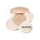 Skin Barrier Glow Cover Cushion, All-day Coverage, Glow Finish, Lightweight, Skincare-Like Texture, Non-cakey Makeup, Korean Cushion Foundation (#13C First Snow, 0.15 oz)