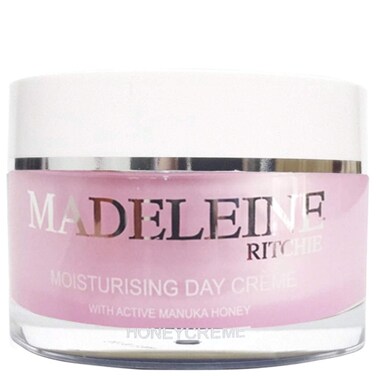 Madeleine Ritchie New Zealand HoneyCreme Moisturising Day Face Cream with Active Manuka Honey 3.4 fl.oz jar. Original. Authentic &amp; Natural Anti Aging Skin Care