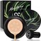 Mushroom Head Air Cushion CC Cream Foundation, Moisturizing Concealer BB Cream Nude Long Lasting Matte CC Cream Face Makeup Base (Natural Color)
