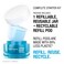 Neutrogena Hydro Boost Water Gel Face Moisturizer Starter Kit, includes Refillable Jar + Refill Pod, with Hyaluronic Acid for a Burst of Hydration &amp; Dewy Skin, 1.7 oz Each