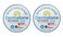 Dermatone Skin Protection Balm w/Zinc SPF 30   Moisturizing Creme   Heals &amp; Repairs Dry Skin   Advanved Therapy Lips and Face Repair  2-Pack, 0.5 oz tins