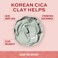 Freeman Exotic Blends Korean Cica Clay Face Mask, Skin Calming Facial Mask, Helps Clear Acne, Soothes &amp; Strengthens Skin Barrier, Clean Skincare, For All Skin Types, 6 fl. oz./175 ml. Tube